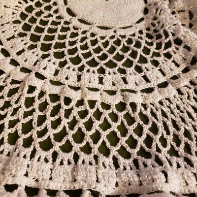 Sale Photo Thumbnail #132: 30" Diameter Table Cover in great condition.