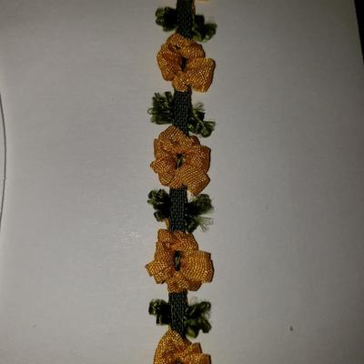 Yellow/Green Garland Ribbon