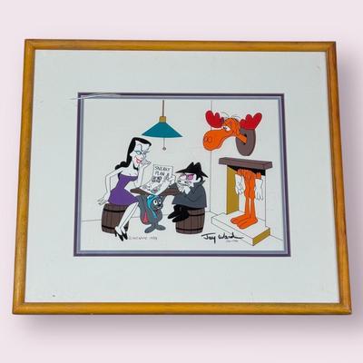 “The Rocky and Bullwinkle Show” Cel by Jay Ward (1-DZ)