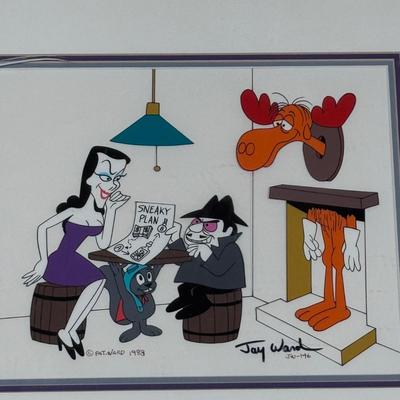 “The Rocky and Bullwinkle Show” Cel by Jay Ward (1-DZ)