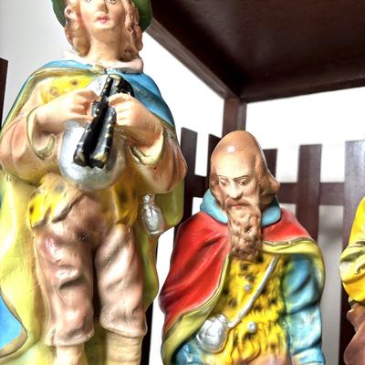Beautiful Large Nativity Scene 20 Piece Set with 12" Wiseman