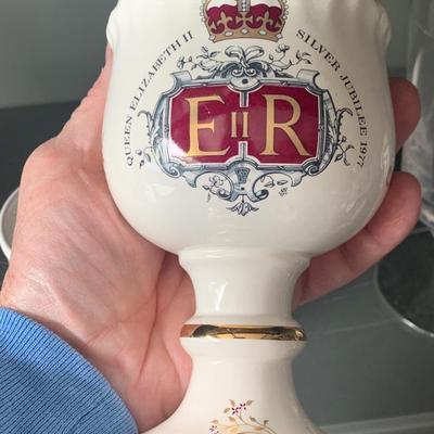 Royal Family Wedding/ Jubilee Glasses/ Mugs Wedgwood Royal Worcester +++