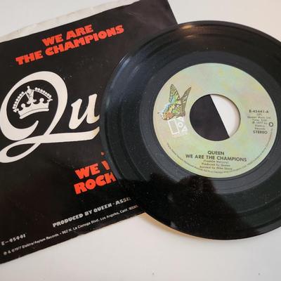 Queen - We Are The Champions 45 Record
