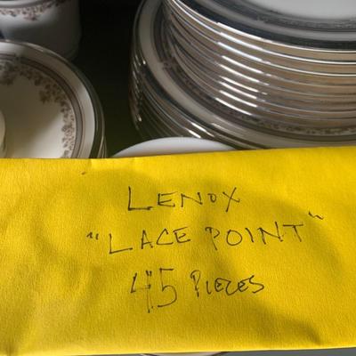 Lenox Lacepoint China Lot