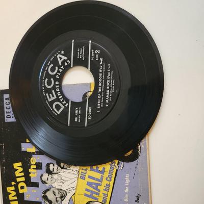 Bill Haley and His Comets 45RPM Record