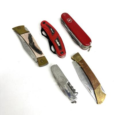 Lot of 5 Pocket Knives