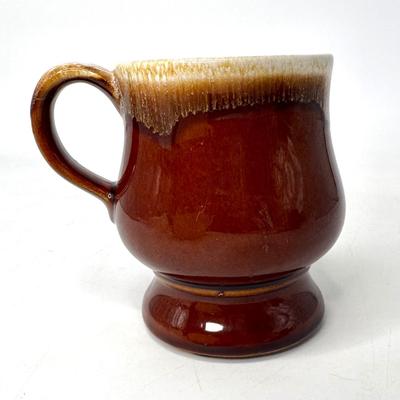 Vintage McCoy Bean Pot with Matching Mugs