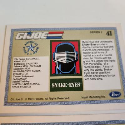 1991 GI Joe Trading Card Collection