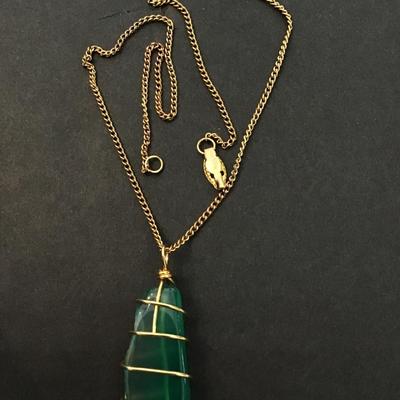 Vintage stone necklace