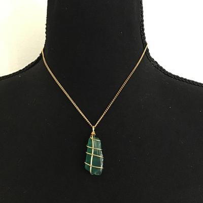 Vintage stone necklace