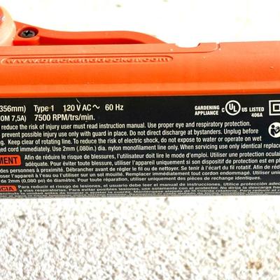 Black and Decker Weed Eater and 22” Electric Hedge Trimmer