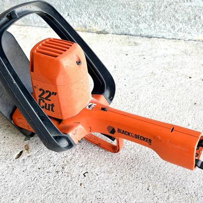 Black and Decker Weed Eater and 22” Electric Hedge Trimmer
