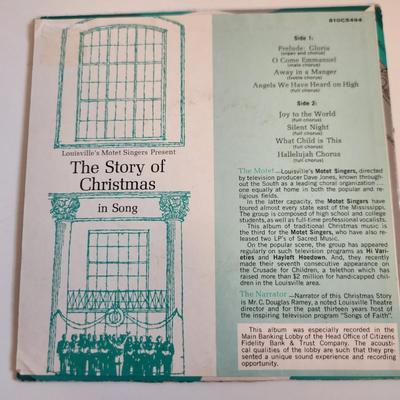 Vintage Louisville's Motet Singers Christmas Record