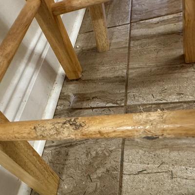 Sale Photo Thumbnail #238: See wear on one bottom support bar. 

29” tall x 13” wide