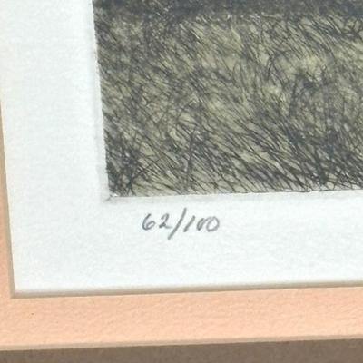 Set of 2 Thaven Boone Numbered Paintings - "Autumn Field" and "October"