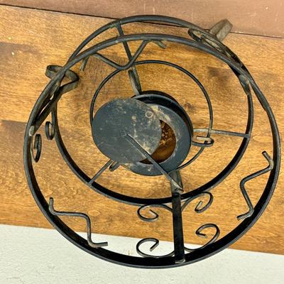 Vintage Fondue Stand Chafing/Warming Metal Frame