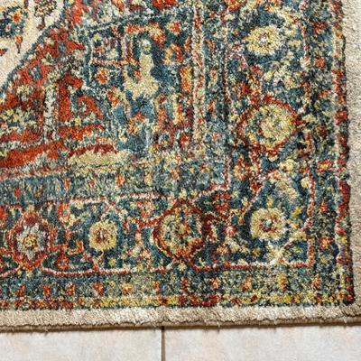 Colorful 63-1/2” x 90” Area Rug