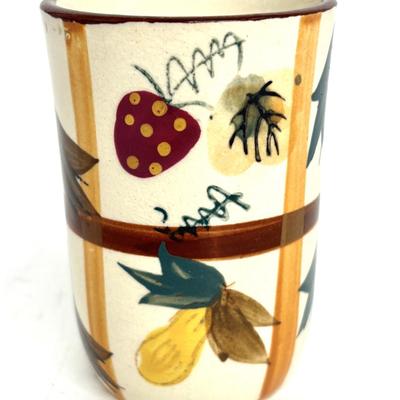 Set of 10 Hand Painted NASCO Cups
