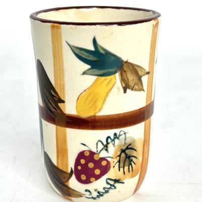 Set of 10 Hand Painted NASCO Cups
