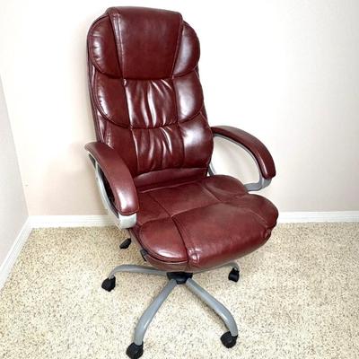 Burgundy Office Chair