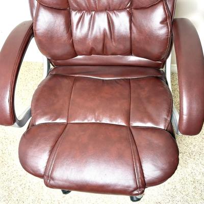 Burgundy Office Chair