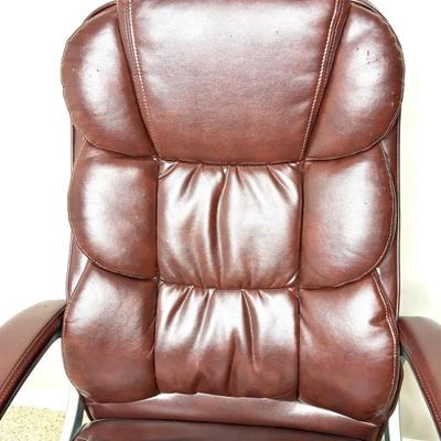 Burgundy Office Chair