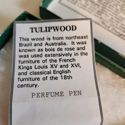 Handmade Tulip Wood Perfume Pen