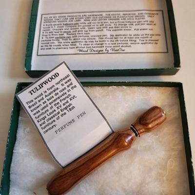 Handmade Tulip Wood Perfume Pen