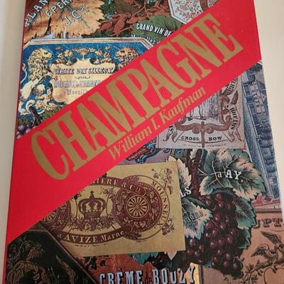 Collection of Elegant Champagne Books