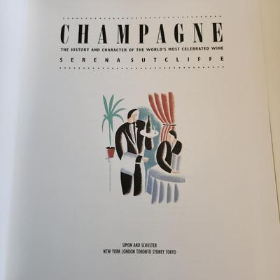 Collection of Elegant Champagne Books