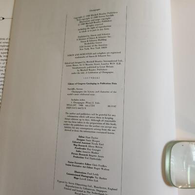 Collection of Elegant Champagne Books