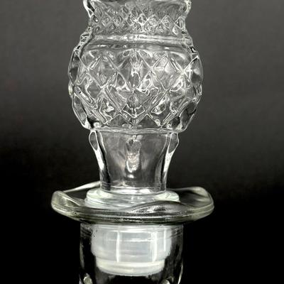 Vintage Anchor Hocking Wexford Decanter Set with 20 Glasses