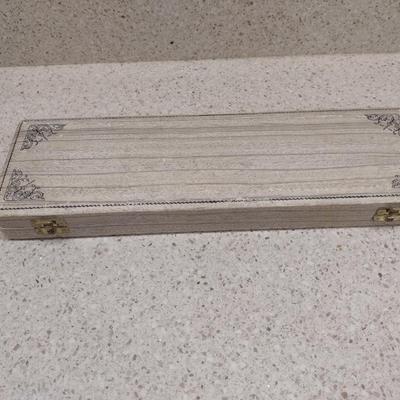 Lewis Rose & Co Sheffield, England Stag Handle Carving Set