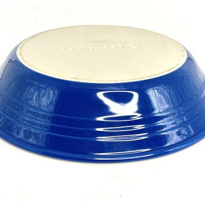 LeCreuset Cobalt Blue Pie Plate