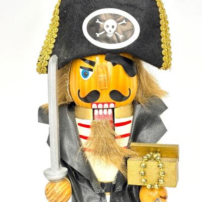 Set of 3 Nutcrackers - 2 Pirates and a Captain