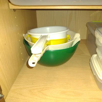 Collection of Plastic Storage Containers