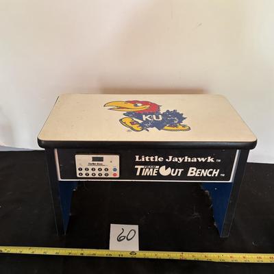 Little Jayhawks Time Out Bench