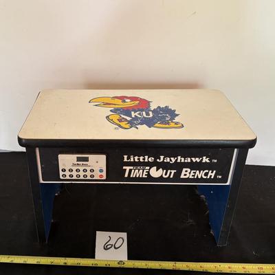 Little Jayhawks Time Out Bench