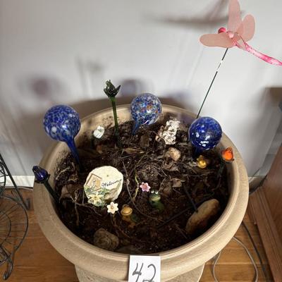 Big Flower Pot on Rollers