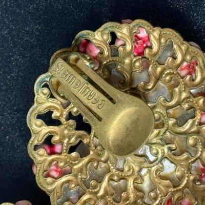3 pairs of 1950’s-60’s Clip On Earrings