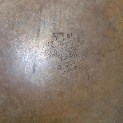 Collection of Cook Ware- Revere Ware, Sears, Farberware