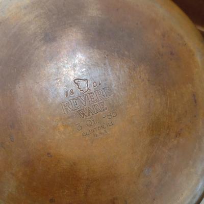 Collection of Cook Ware- Revere Ware, Sears, Farberware