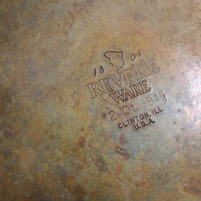 Collection of Cook Ware- Revere Ware, Sears, Farberware