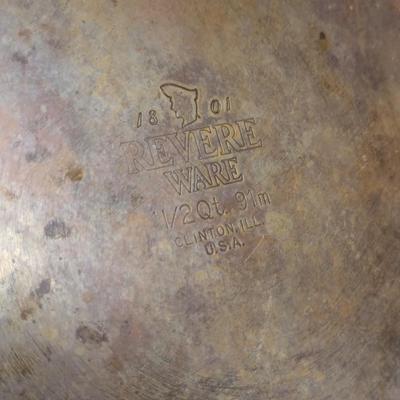 Collection of Cook Ware- Revere Ware, Sears, Farberware