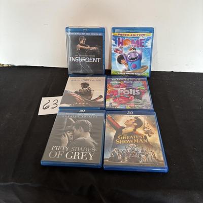 Blue Ray DVD Lot