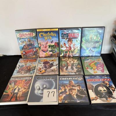 Kids DVD Lot