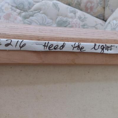 'Heed the Light' by Mia Yates Original Painting on Canvas- Approx 19 1/2" x 27 1/2"