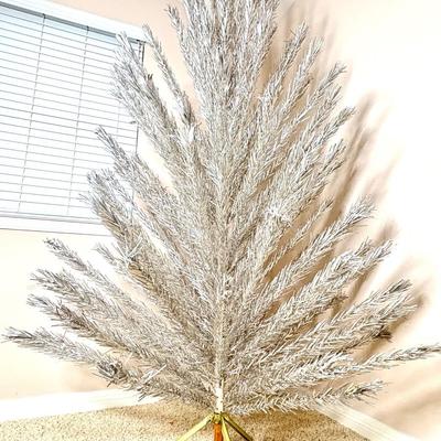 1960's Aluminum Christmas Tree - 7-1/2 Foot