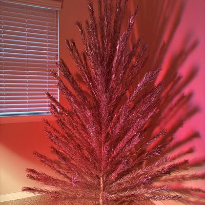 1960's Aluminum Christmas Tree - 7-1/2 Foot