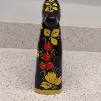 Hand Painted Russian Lacquered Horse
